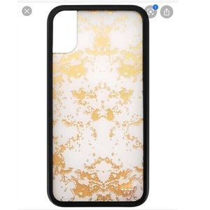 WILDFLOWER IPHONE X/XS CASE. GOLD FOIL